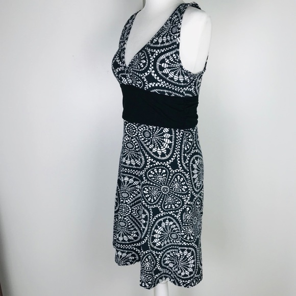 Patagonia Black White Sleeveless Margot Dress Med - Picture 7 of 8